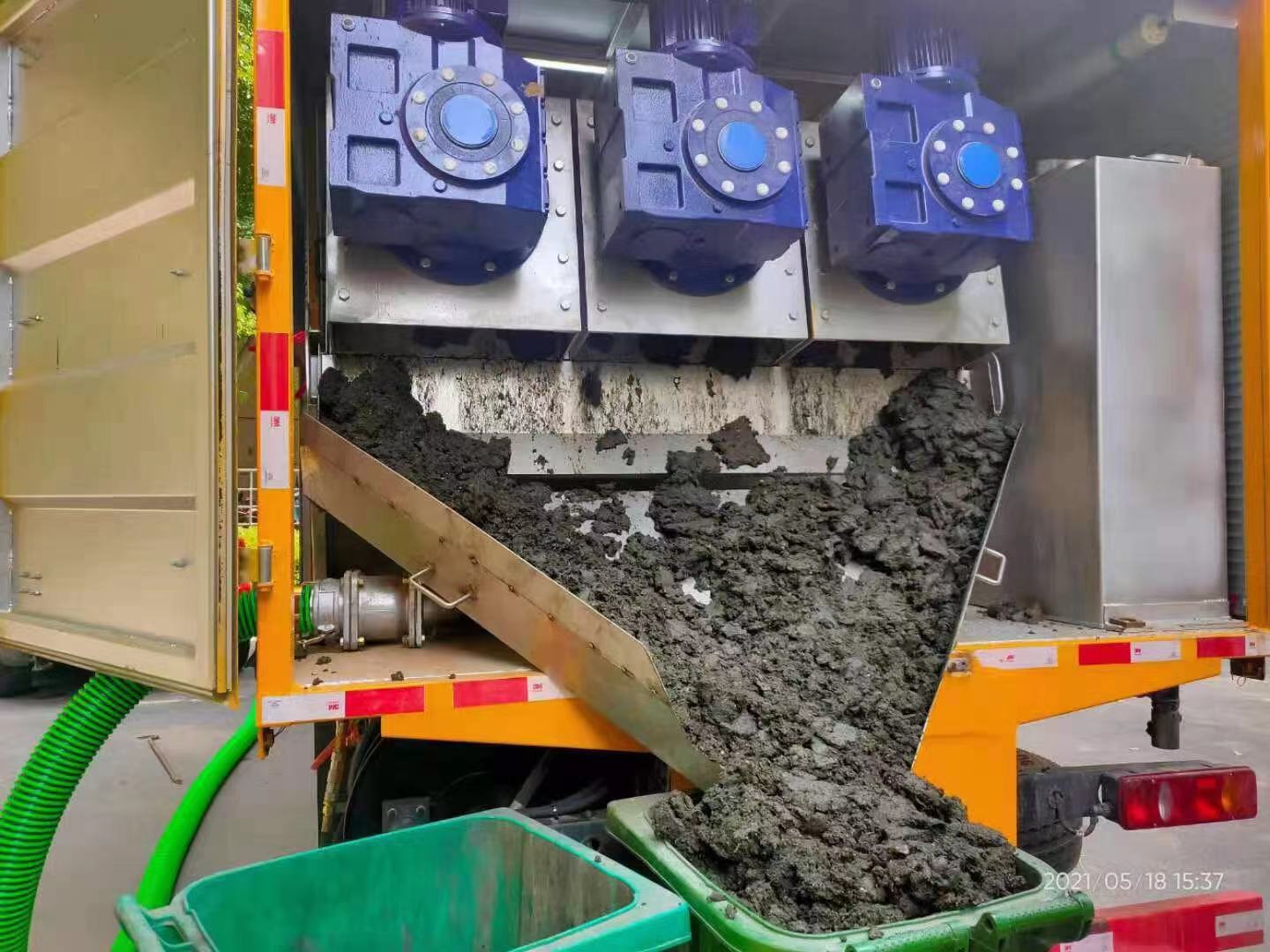 登封化粪池清掏城市维护站-泥浆净化干湿分离处理